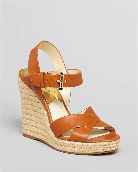 michael kors espadrille sandals|michael kors sandals with heel.